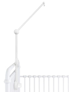 Baby Crib Mobile Arm Holder [White]