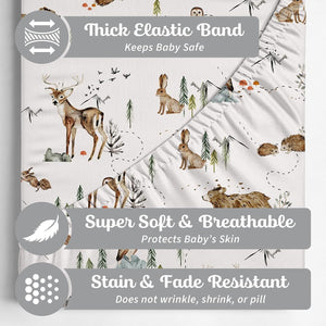 Magic Forest, Crib Sheets (2-Pack)