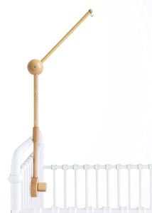 Adjustable 3D-Wooden Baby Mobile Arm Holder