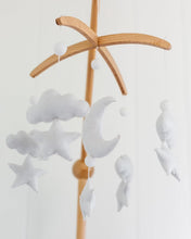 Load image into Gallery viewer, Moon, Cloud &amp; Stars, Baby Crib Mobile