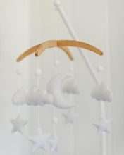 Load image into Gallery viewer, Moon, Cloud &amp; Stars, Baby Crib Mobile