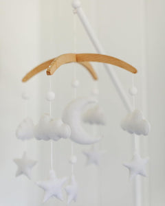 Moon, Cloud & Stars, Baby Crib Mobile
