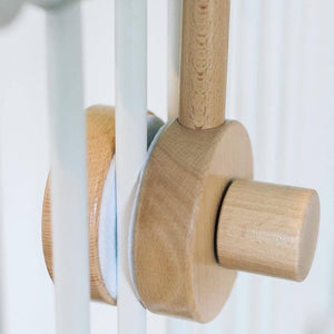 Natural Beech Wooden Baby Mobile Arm Holder