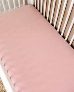 Juliette Pink Floral, Baby Crib Sheets (2-Pack)