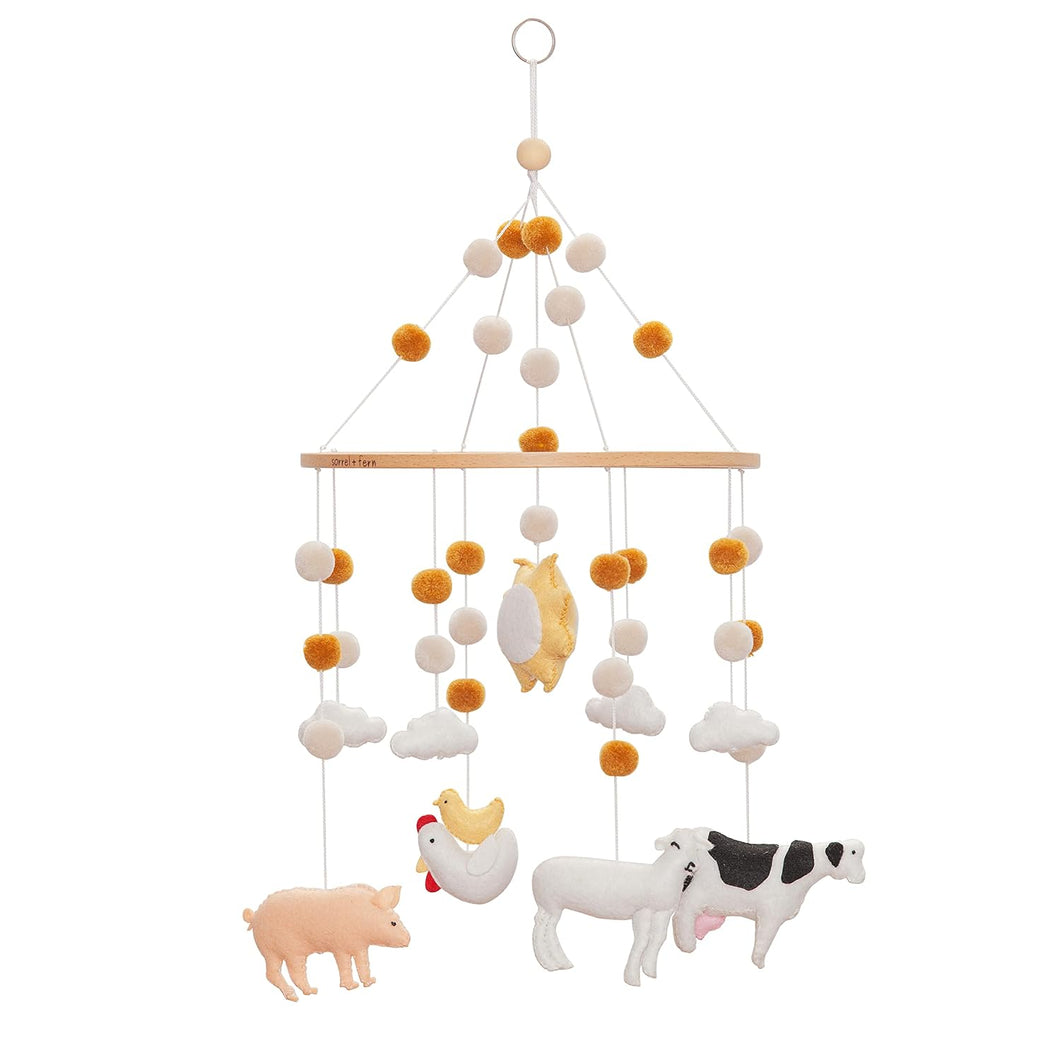 Farm Animals, Baby Crib Mobile