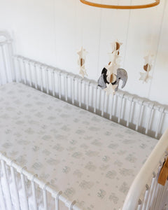 Scandinavian Galaxy and Elephants, Crib Sheets (2-Pack)