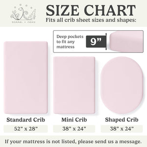 Unicorn, Baby Crib Sheets (2-Pack)