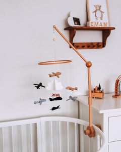 Airplanes in the Clouds, Baby Crib Mobile