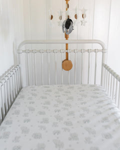 Scandinavian Galaxy and Elephants, Crib Sheets (2-Pack)