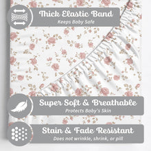 Load image into Gallery viewer, Juliette, Bassinet Sheets (2-Pack)