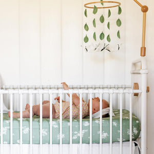 White Butterflies, Baby Crib Mobile