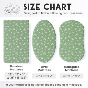 Butterfly Garden, Bassinet Sheets (2-Pack)