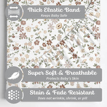 Load image into Gallery viewer, Fleurette, Crib Sheets (2-Pack)