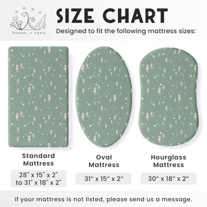 Ocean Odyssey, Bassinet Sheets (2-Pack)