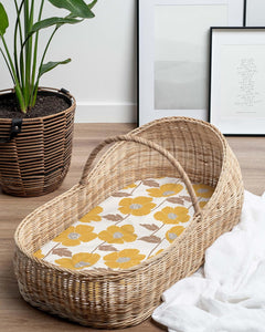 Poppy Fields, Bassinet Sheets (2-Pack)
