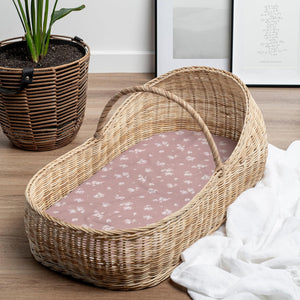 Antique Rose, Bassinet Sheets (2-Pack)