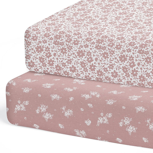 Antique Rose, Crib Sheets (2-Pack)