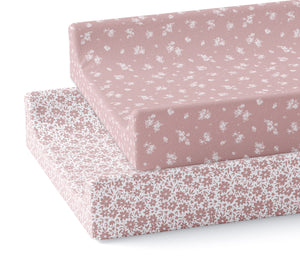 Antique Rose, Changing Pad Cover (2-Pack)