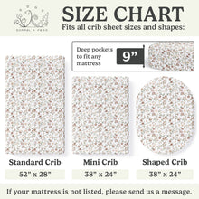 Load image into Gallery viewer, Fleurette, Crib Sheets (2-Pack)