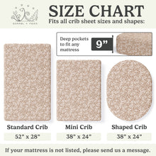 Load image into Gallery viewer, Poppy Fields, Baby Crib Sheets (2-Pack)