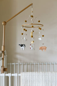 Farm Animals, Baby Crib Mobile