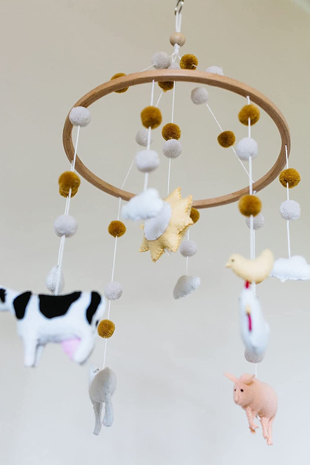 Sorrel + Fern Mobile pour berceau de bébé – Safari Adventure (éléphant,  lion et girafe) – Décoration de chambre d'enfant – Mobile de plafond et fête  prénatale pour garçons et filles 