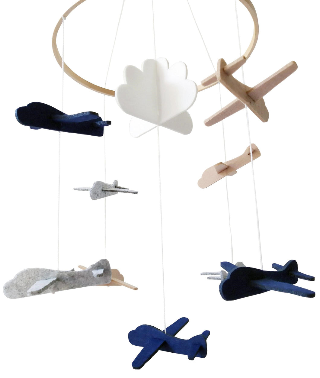 Airplanes in the Clouds, Baby Crib Mobile